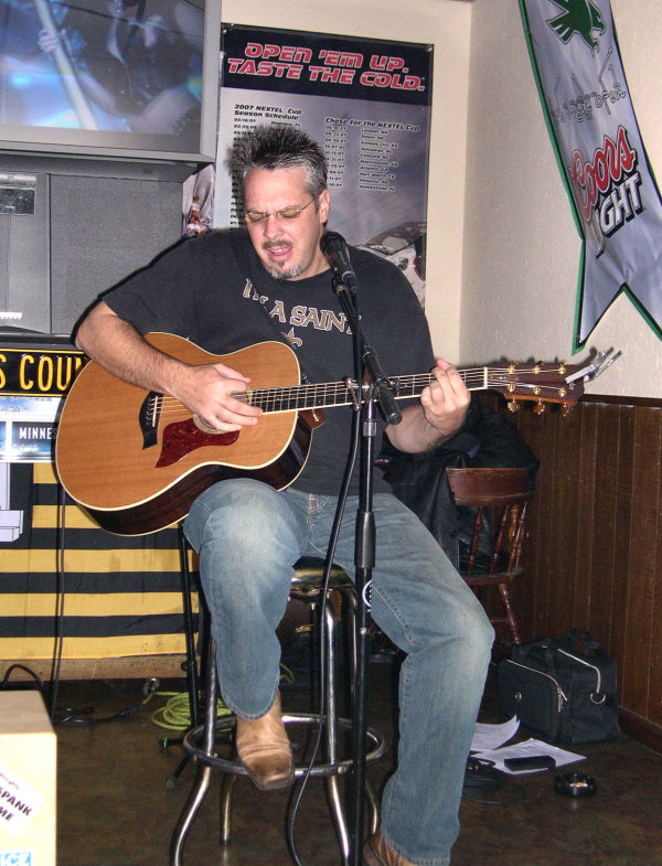 Billy Blaze playing Texas Flood