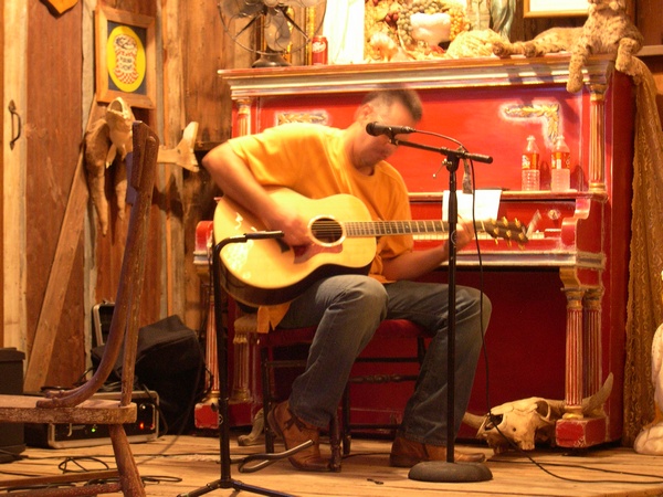 Billy Blaze at The Greenwood in Bluff Dale Texas November 10, 2007