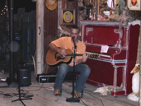 Billy Blaze at The Greenwood in Bluff Dale Texas November 10, 2007